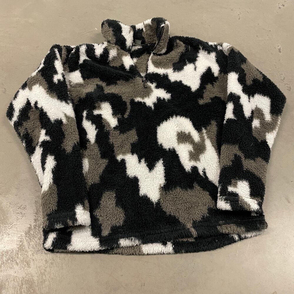 Eddie Bauer cool print fleece jacket